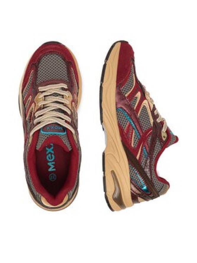 MEXX Sneakersy EO-MI001006263W-01 Bordowy