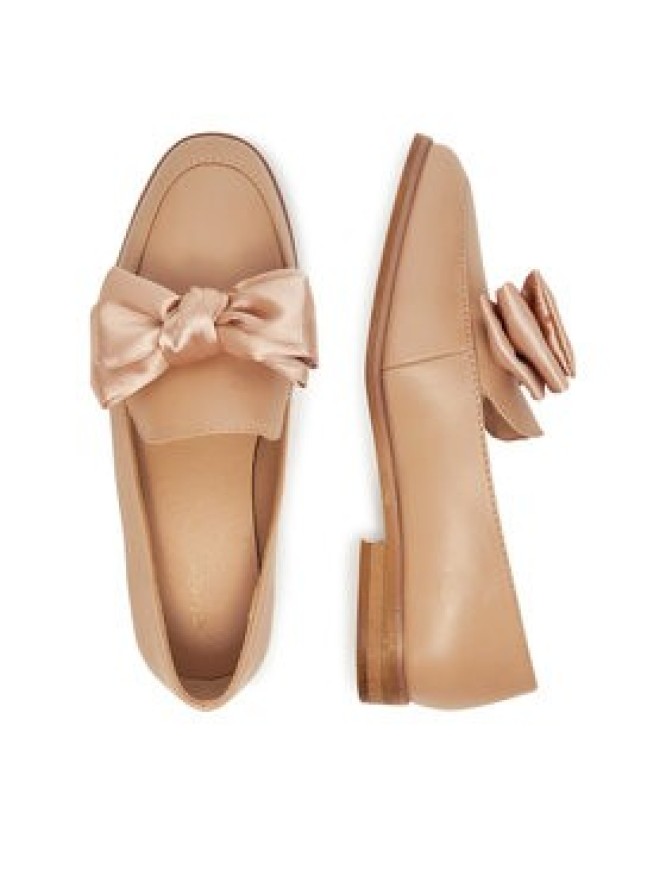 DeeZee Loafersy HY20232-2 Beżowy