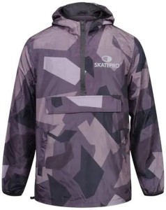 Odzież Outdoor unisex SkatePro Graphic Kurta Wiatrówka - 146-152 - Grey Camo