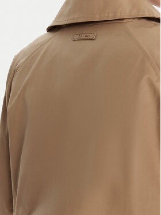 Calvin Klein Trencz LV044C501G Brązowy Regular Fit