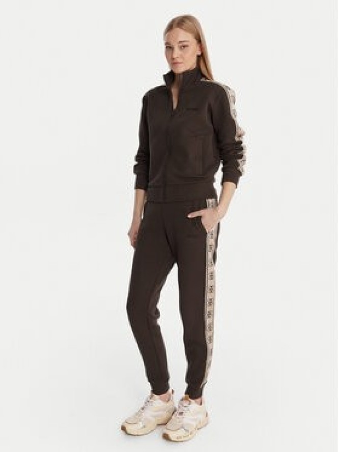 Guess Bluza V2YQ16 KB3P2 Brązowy Regular Fit