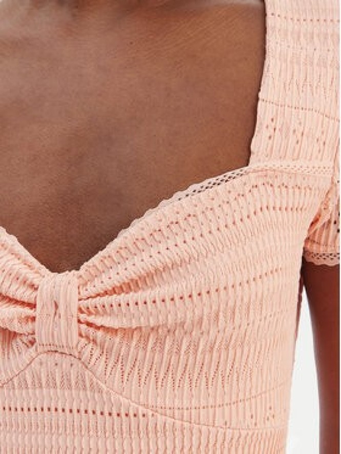 Guess Sukienka codzienna W6GK15 K2950 Pomarańczowy Slim Fit