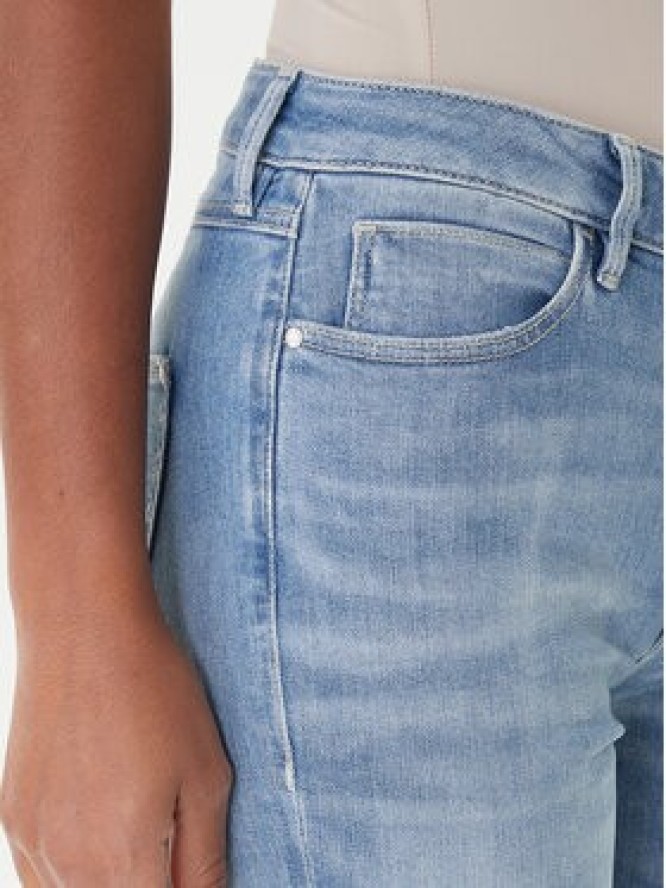 Guess Jeansy W2YA46 D4Q01 Niebieski Skinny Fit