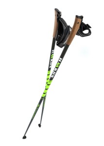 Kije do Nordic walking HAAKON Neon 100% HM carbon