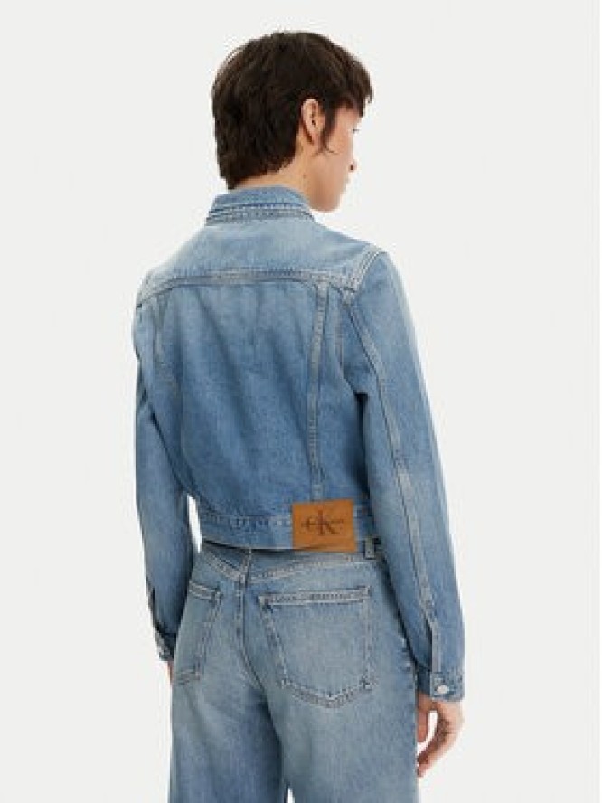 Calvin Klein Jeans Kurtka jeansowa 90's J20J225184 Niebieski Regular Fit