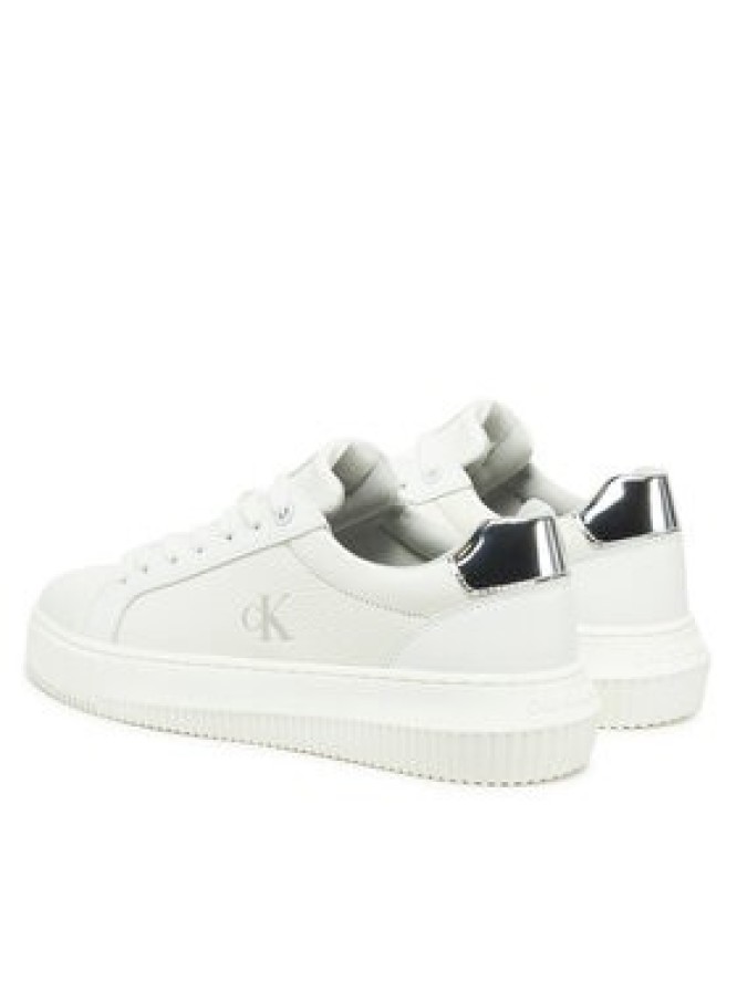 Calvin Klein Jeans Sneakersy Chunky Cupsole Low Mg YW0YW01769 Biały