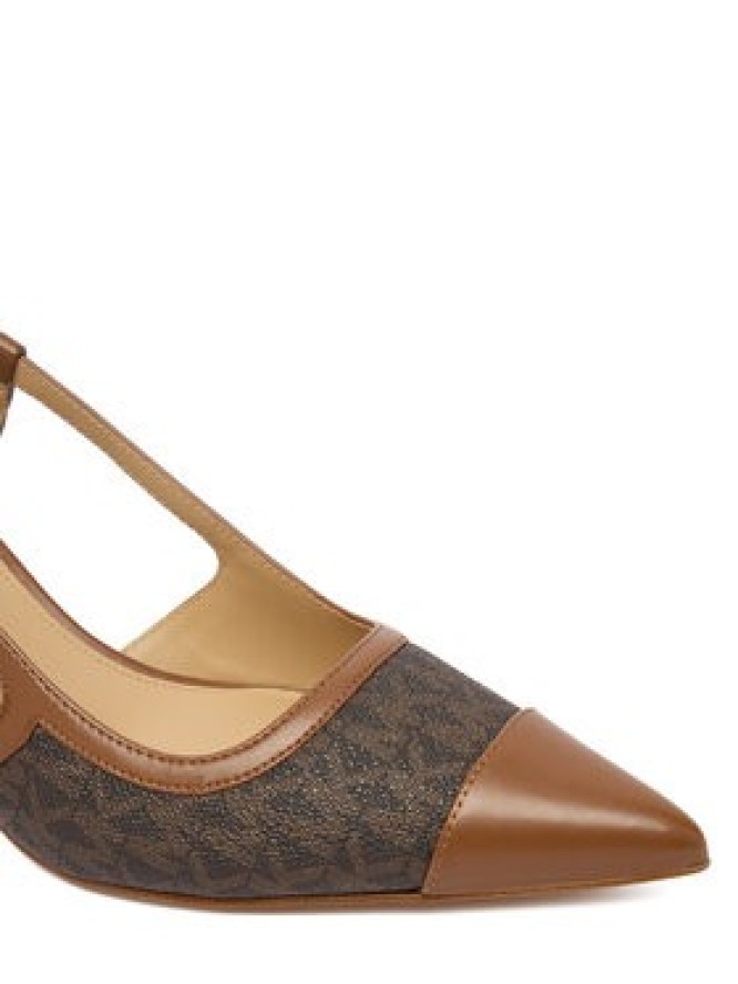 MICHAEL Michael Kors Czółenka Alora Toe Cao Mid Sling 40R6AOMS1B Brązowy
