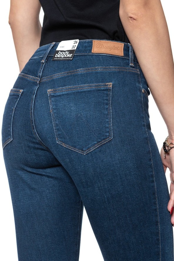 WRANGLER SKINNY DARK INDIGO W28KVQX1E 112128349
