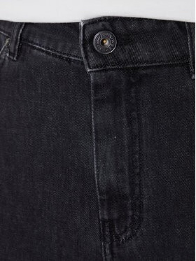 Weekend Max Mara Jeansy Vega 2615181041 Czarny Wide Leg