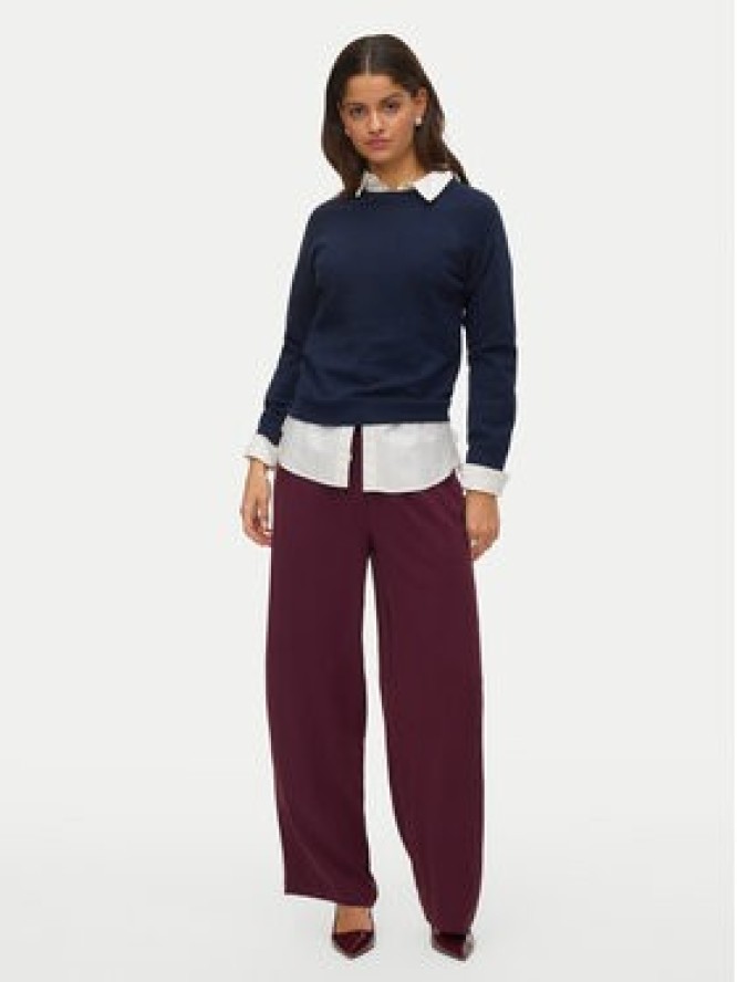 Vero Moda Spodnie dresowe Esme 10338748 Bordowy Regular Fit