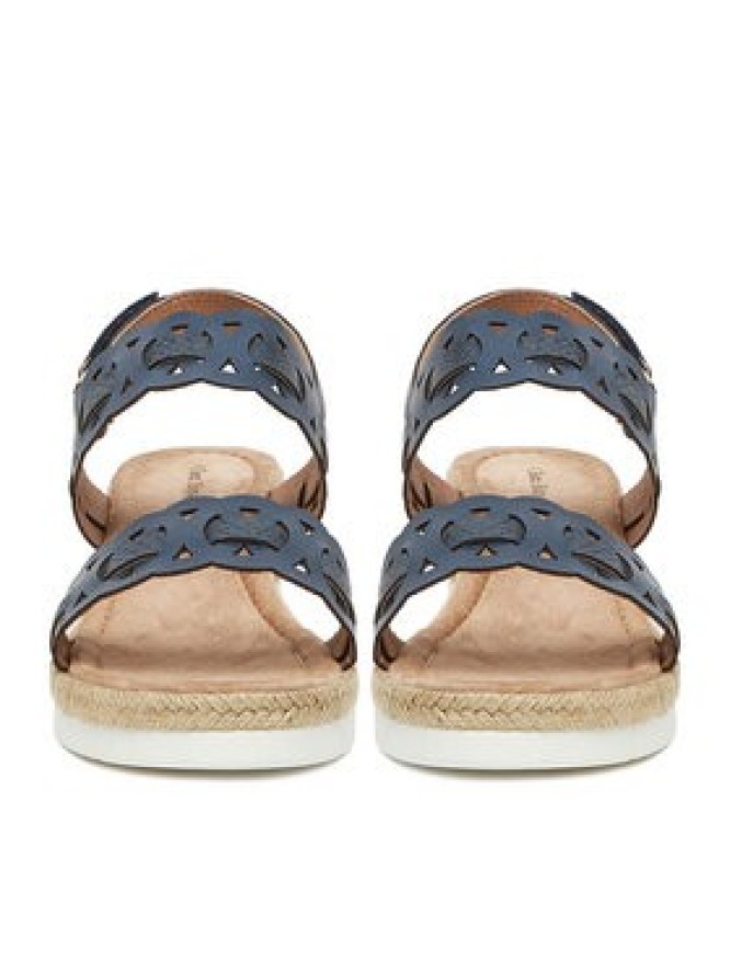 Clara Barson Espadryle WS2189-52 Granatowy