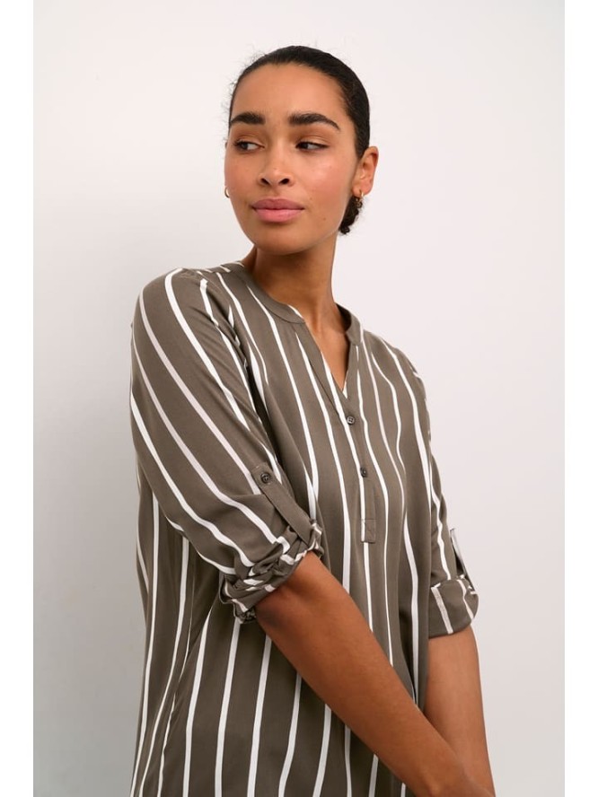 Kaffe Koszula w kolorze brązowym rozmiar: 40