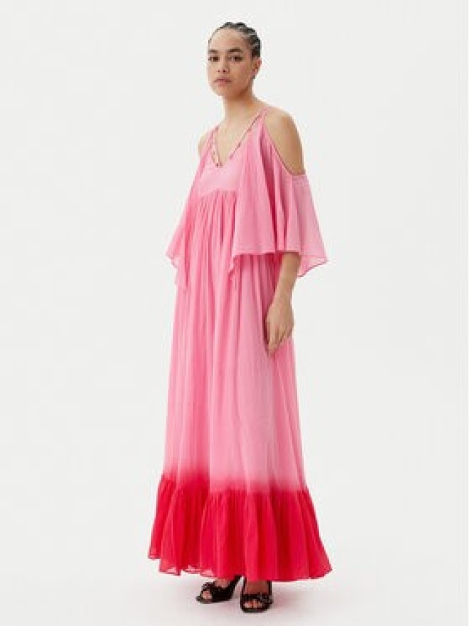 PINKO Sukienka letnia Io Canto Abito 104950 A2G4 Różowy Relaxed Fit