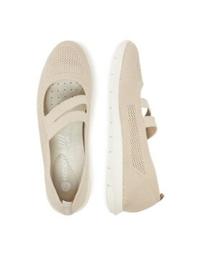 Remonte Półbuty R7102-60 Beżowy