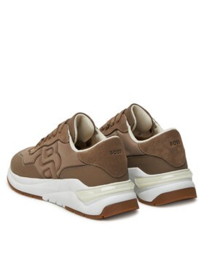 BOSS Sneakersy Skylar 50547983 Brązowy