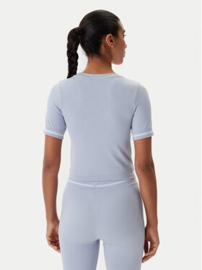 Guess T-Shirt V6RP02 Z4692 Błękitny Slim Fit