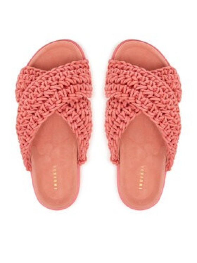 Inuikii Klapki Woven 1004.003.0062 Różowy