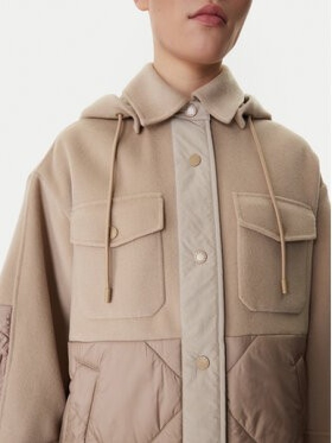 Weekend Max Mara Kurtka przejściowa Ossola 2615481011 Beżowy Relaxed Fit