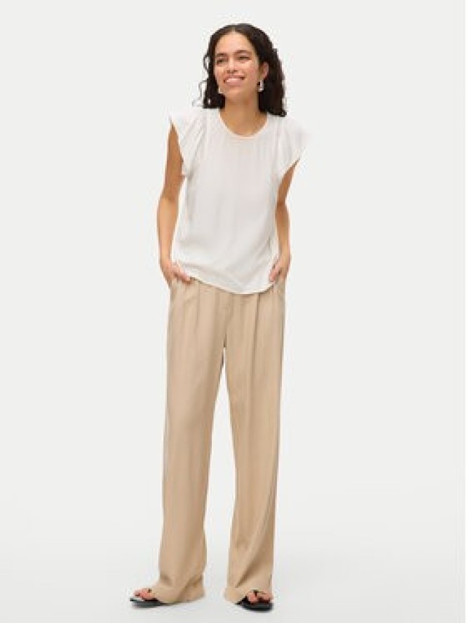 Vero Moda Bluzka Bella 10325248 Biały Standard Fit