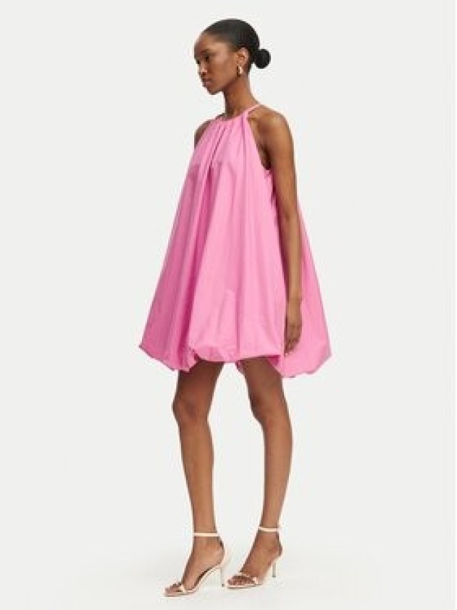 Rinascimento Sukienka koktajlowa CFC0124139003 Różowy Regular Fit