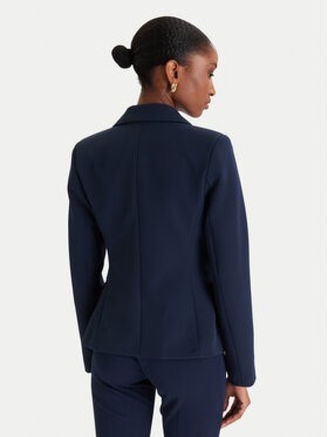 Rinascimento Marynarka CFC0126227003 Granatowy Slim Fit