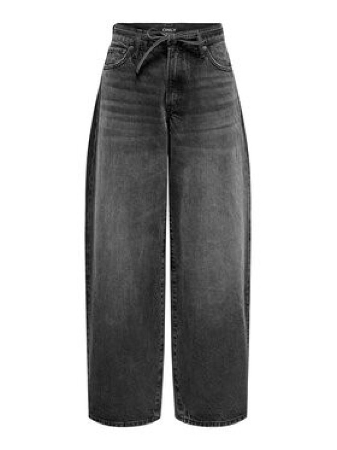 ONLY Jeansy Gianna 15347094 Czarny Balloon Fit