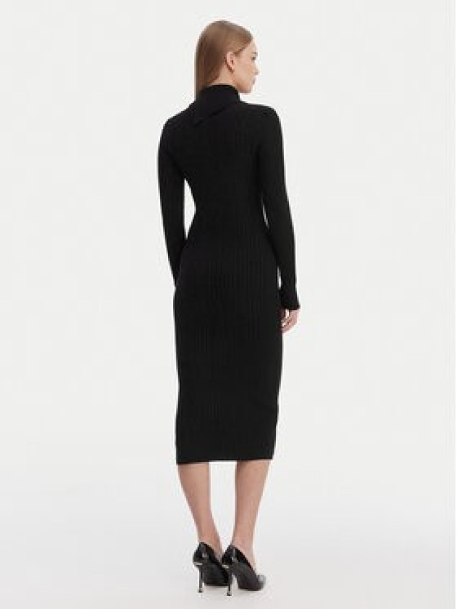 Guess Sukienka dzianinowa W6RK01 Z2YJ2 Czarny Regular Fit