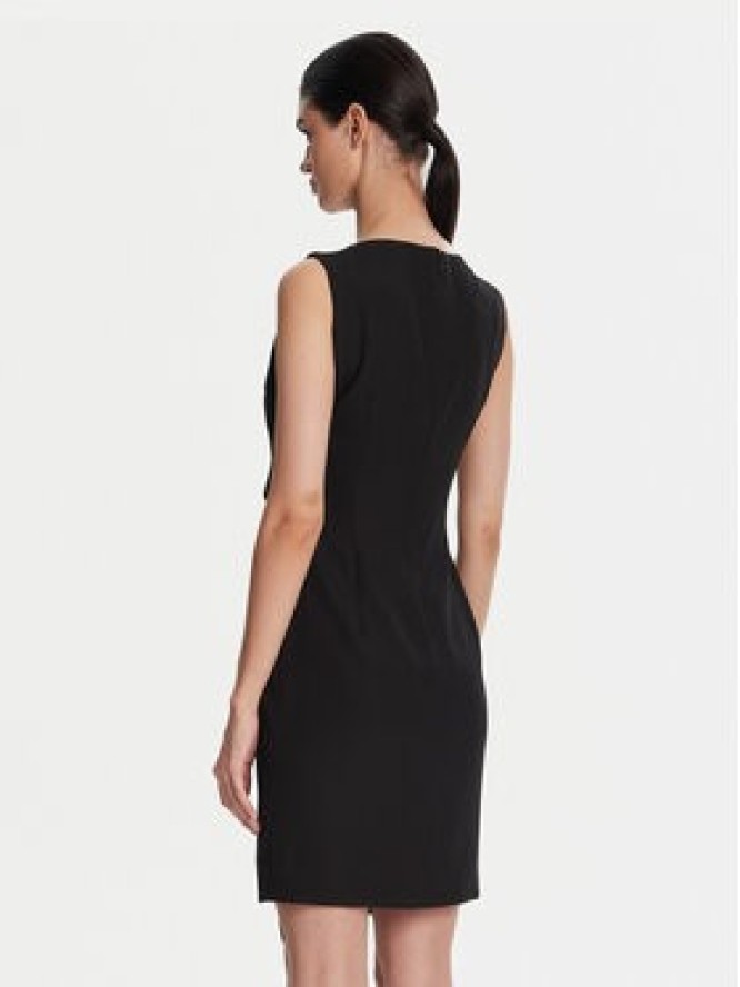 Artigli Sukienka koktajlowa ACAB000805 002 Czarny Regular Fit