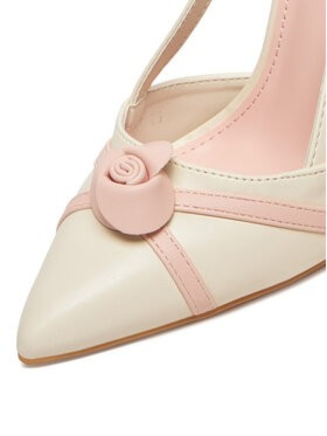 DeeZee Szpilki HT92831-166 Écru
