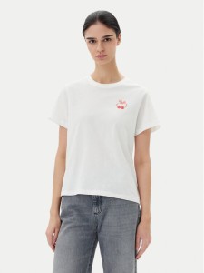 JDY T-Shirt Daisy 15348400 Biały Regular Fit