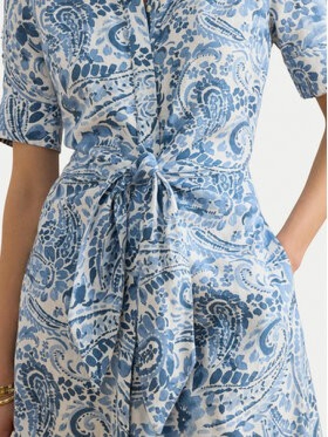 LAUREN RALPH LAUREN Sukienka koszulowa 200P08916002 Niebieski Regular Fit
