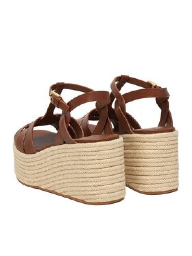 Badura Espadryle EO-AMARI-LT0228-26-805 Brązowy