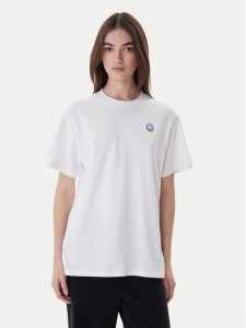 HUGO T-Shirt Vintage 50518139 Biały Relaxed Fit