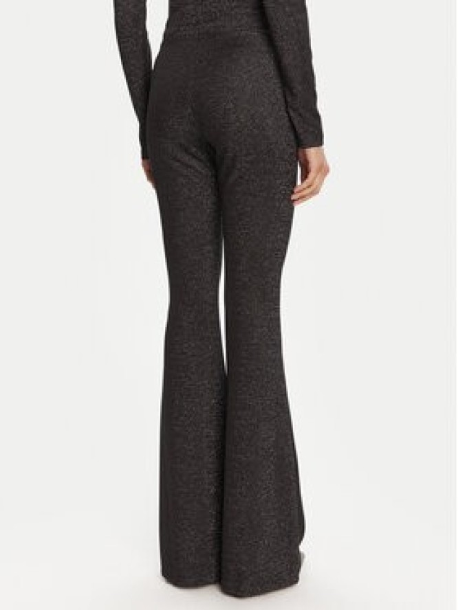Just Cavalli Spodnie materiałowe 79PAC101 J0251 Czarny Flare Fit