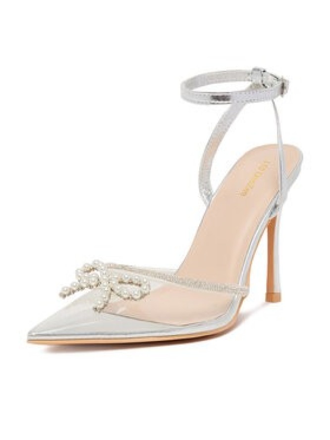 DeeZee Szpilki LIA SILVER RU Przezroczysty