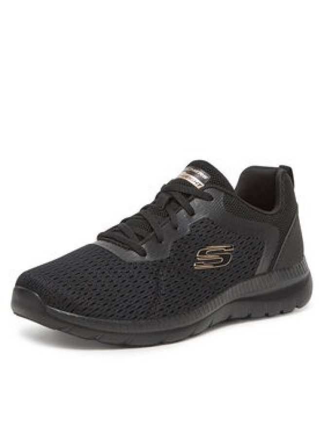 Skechers Sneakersy BOUNTIFUL 12607 BKRG_ Czarny