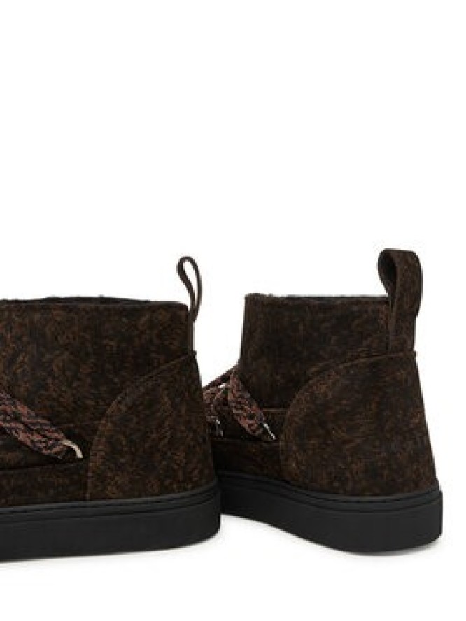 Inuikii Śniegowce Classic Low Camouflage 1001.001.0581 Brązowy ciemny