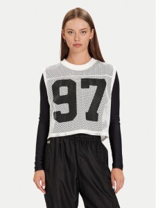 Puma Top PUMA X ROSÉ 633804 77 Biały Relaxed Fit