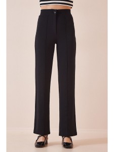 Happiness Istanbul Spodnie w kolorze czarnym rozmiar: 38