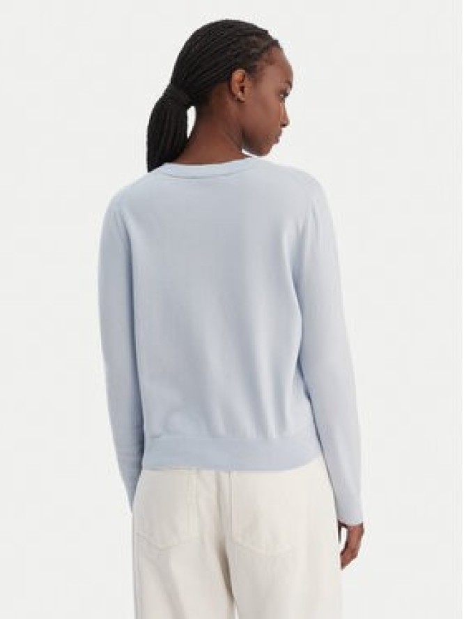 Tommy Hilfiger Kardigan WW0WW42370 Błękitny Regular Fit