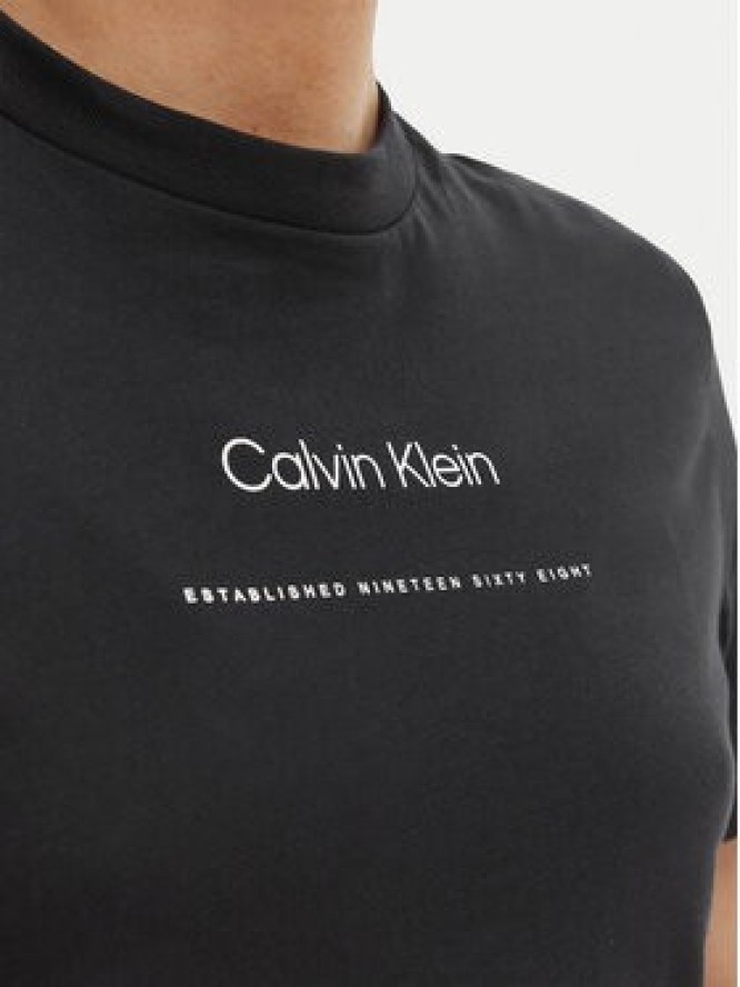 Calvin Klein Jeans T-Shirt Classic LV047C811G Czarny Regular Fit