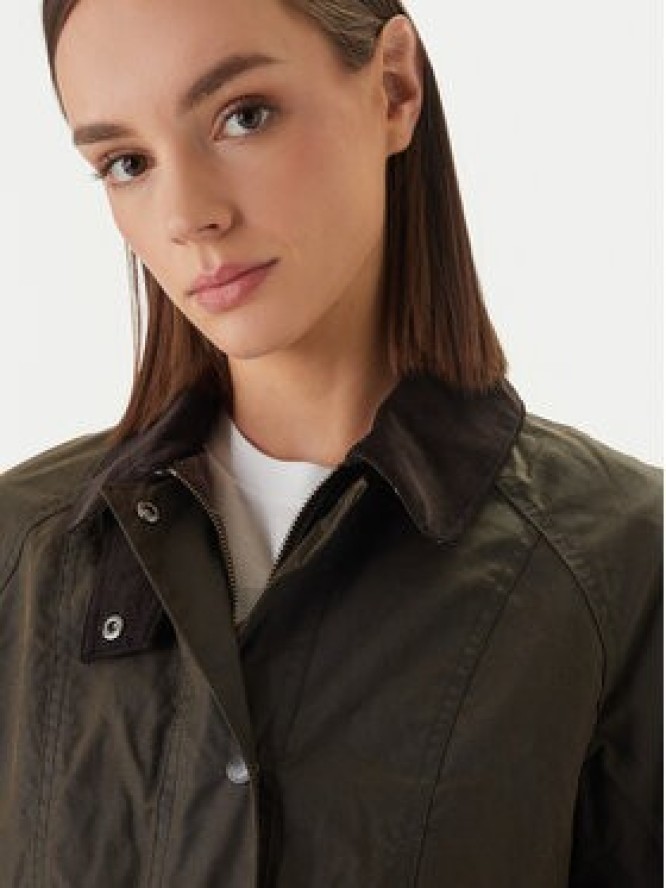 Barbour Kurtka przejściowa Classic Beadnell LWX0668OL71 Zielony Regular Fit