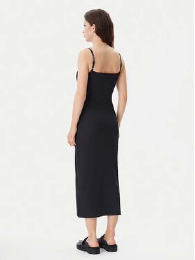 Calvin Klein Jeans Sukienka letnia Logo J20J225288 Czarny Slim Fit