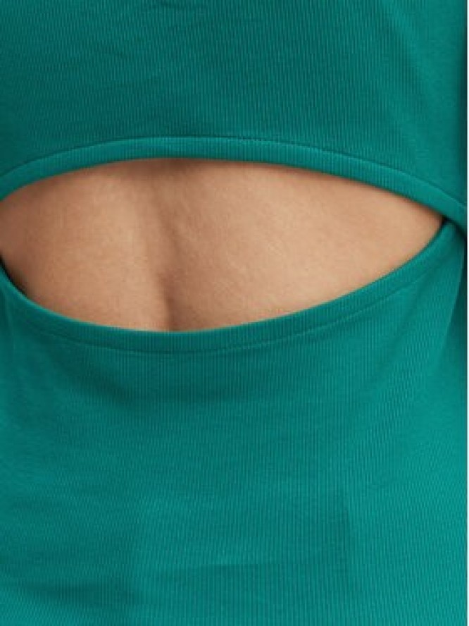 Calvin Klein Jeans Top LV047F246G Zielony ciemny Slim Fit