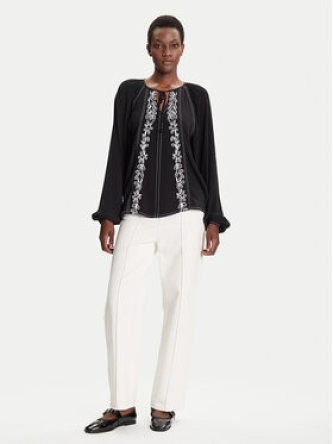 Desigual Bluzka Tallo 25WWBW07 Czarny Loose Fit