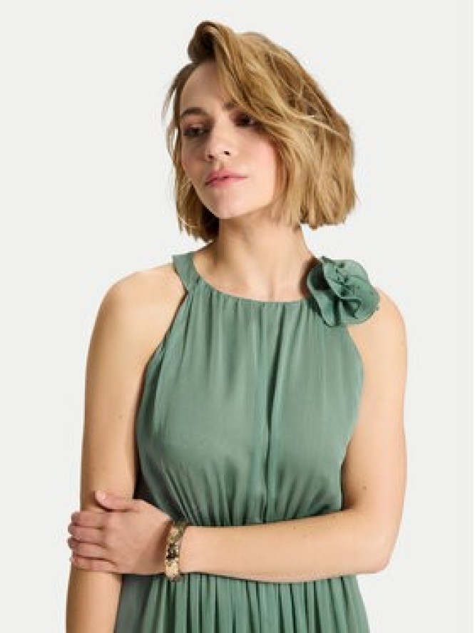 Swing Sukienka wieczorowa 5AH17300 Zielony Regular Fit