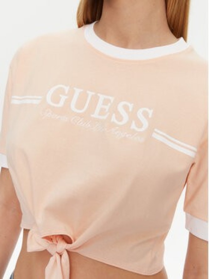 Guess T-Shirt V5GI05 I3Z14 Pomarańczowy Regular Fit