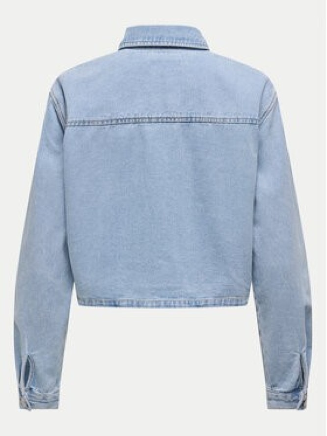 JDY Kurtka jeansowa Marly 15338847 Błękitny Oversize