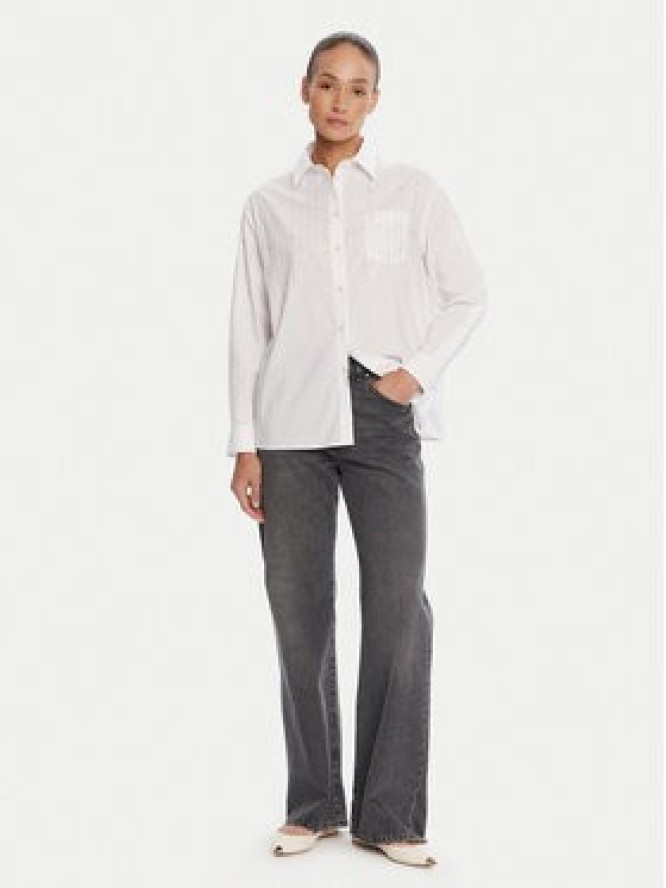 Liu Jo Koszula UF5240 T039A Biały Regular Fit