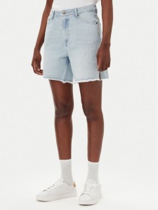 Karl Kani Szorty jeansowe Og Slit 6110098 Niebieski Relaxed Fit